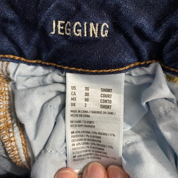 American Eagle Ripped Jeans 00 - Picture 5 of 5